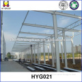 Prefab steel structure car shed